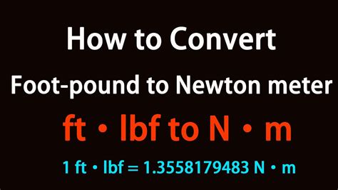 8 nm to foot pounds|8 ft to newton meter.